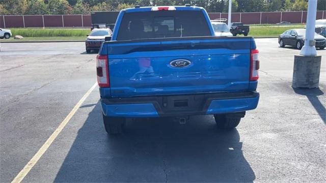 Photo of 2021 Velocity Blue Metallic Ford F-150