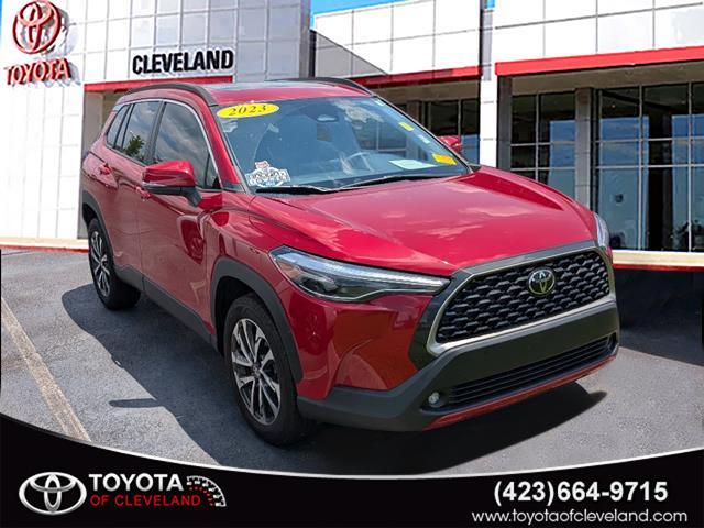 Photo of 2023 Barcelona Red Toyota Corolla Cross