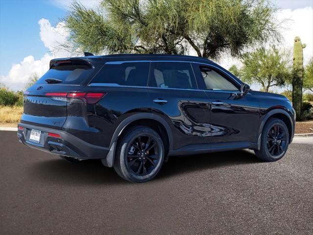 Photo of 2025 Mineral Black INFINITI QX60