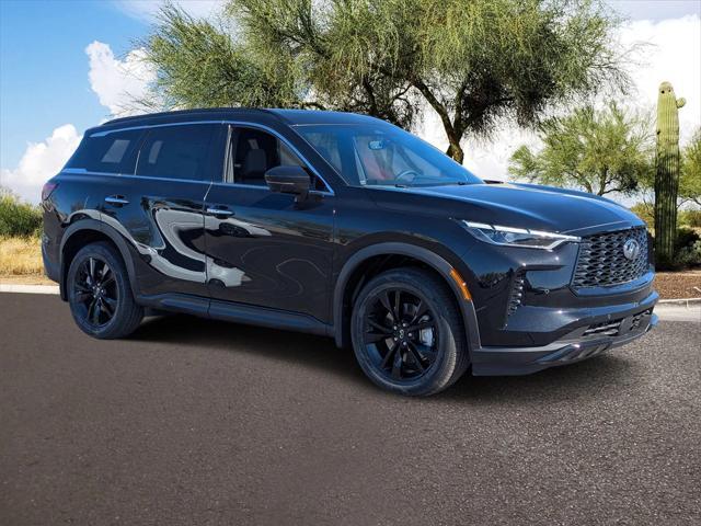 Photo of 2025 Mineral Black INFINITI QX60