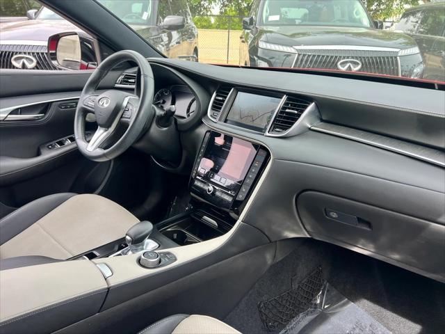 Photo of 2023 Dynamic Sunstone Red INFINITI QX55