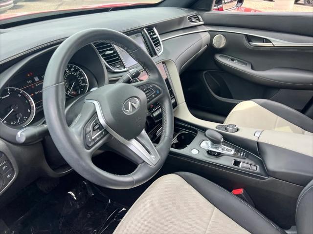 Photo of 2023 Dynamic Sunstone Red INFINITI QX55