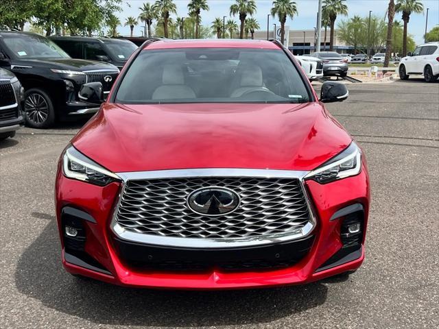 Photo of 2023 Dynamic Sunstone Red INFINITI QX55
