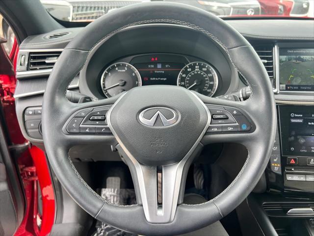 Photo of 2023 Dynamic Sunstone Red INFINITI QX55