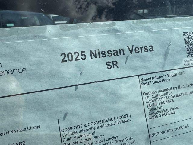 Photo of 2025 Super Black Nissan Versa