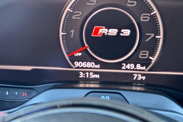 Photo of 2018 Ara Blue Crystal Effect Audi RS 3