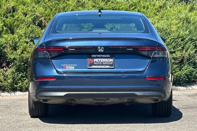 Photo of 2024 Canyon River Blue Metallic Honda Accord