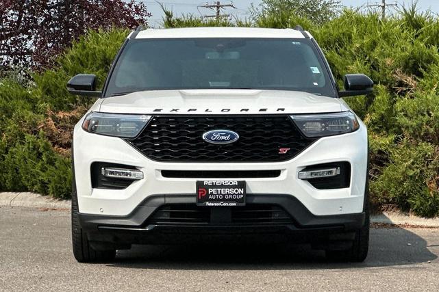 Photo of 2023 Star White Metallic Tri-Coat Ford Explorer