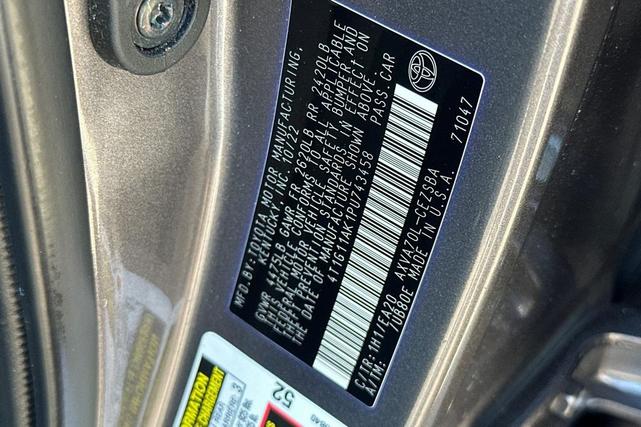 Photo of 2023 Predawn Gray Mica Toyota Camry