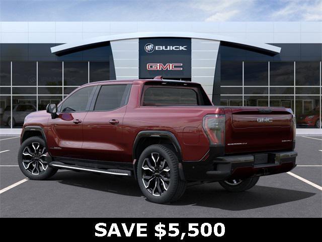 Photo of 2025 Dark Ember Tintcoat GMC Sierra EV