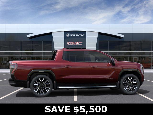 Photo of 2025 Dark Ember Tintcoat GMC Sierra EV