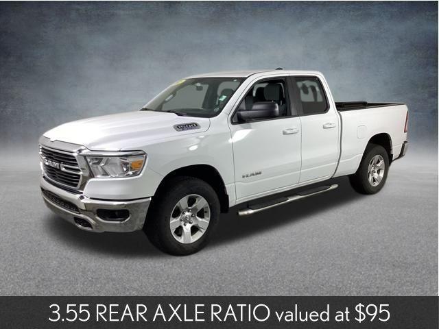 Photo of 2021 Bright White Clearcoat RAM 1500