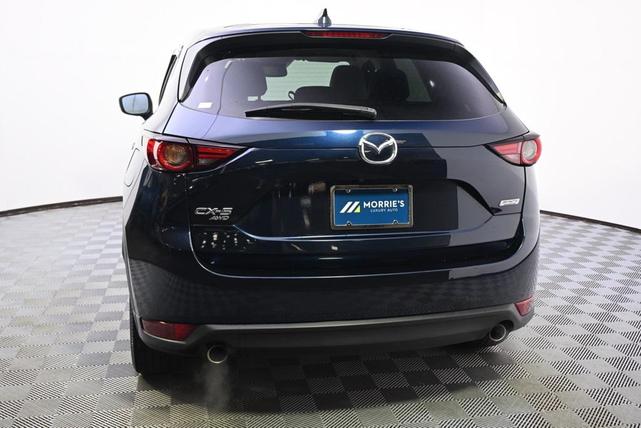 Photo of 2018 Deep Crystal Blue Mica Mazda CX-5