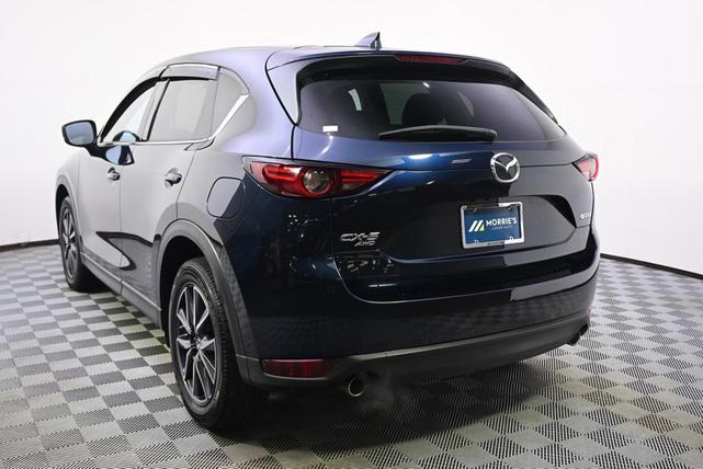 Photo of 2018 Deep Crystal Blue Mica Mazda CX-5