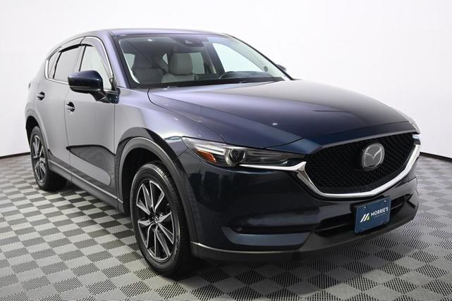 Photo of 2018 Deep Crystal Blue Mica Mazda CX-5