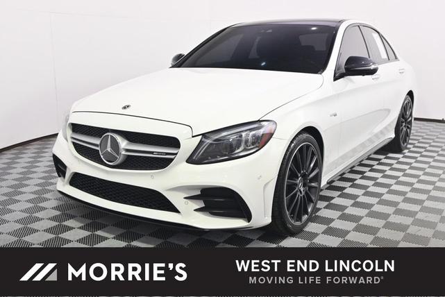 Photo of 2021 Polar White Mercedes-Benz AMG C 43