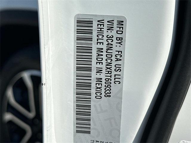Photo of 2024 Bright White Clearcoat Jeep Compass