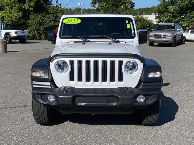 Photo of 2023 Bright White Clearcoat Jeep Wrangler