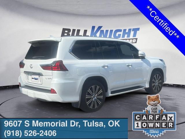 Photo of 2021 White Lexus LX 570