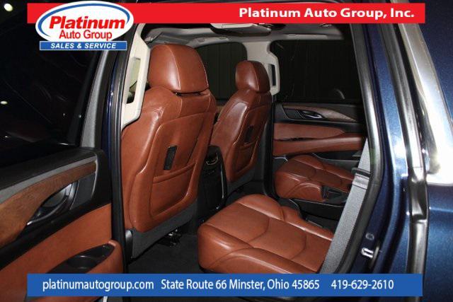 Photo of 2019 Dark Adriatic Blue Metallic Cadillac Escalade