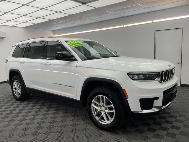 Photo of 2023 Bright White Clearcoat Jeep Grand Cherokee L