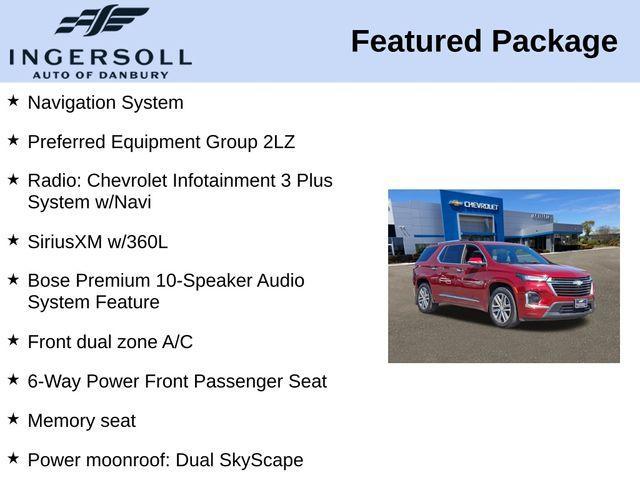 Photo of 2023 Radiant Red Chevrolet Traverse