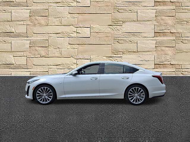 Photo of 2023 Crystal White Tri-Coat Cadillac CT5