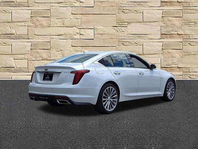 Photo of 2023 Crystal White Tri-Coat Cadillac CT5