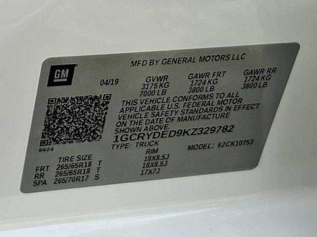 Photo of 2019 Summit White Chevrolet Silverado 1500