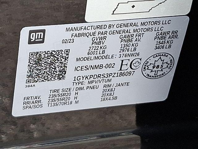 Photo of 2023 Stellar Black Metallic Cadillac XT6