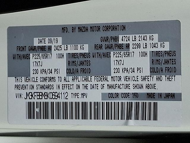 Photo of 2019 Snowflake White Pearl Mica Mazda CX-5