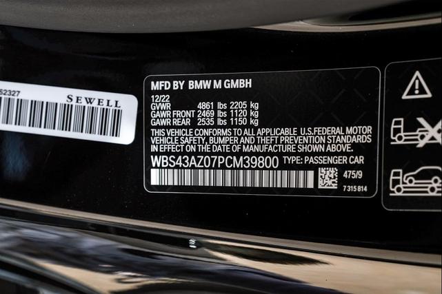 Photo of 2023 Black Sapphire Metallic BMW M4
