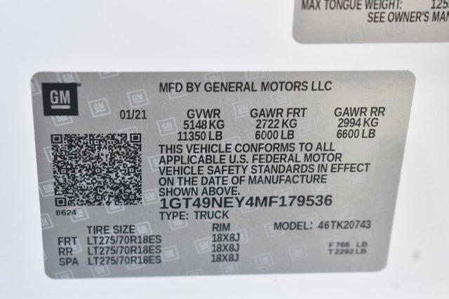 Photo of 2021 Summit White GMC Sierra 2500
