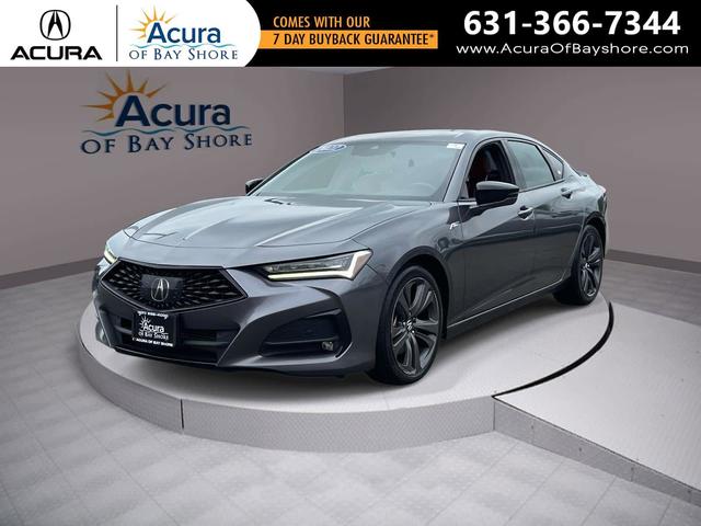 Photo of 2022 Modern Steel Metallic Acura TLX
