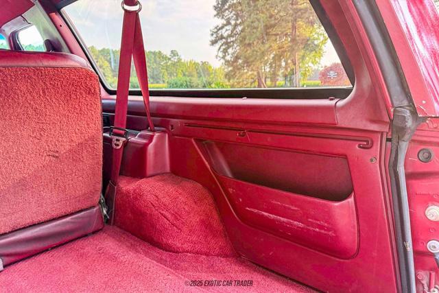 Photo of 1995 Red Ford Bronco