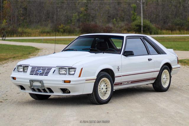 Photo of 1984 White Ford Mustang