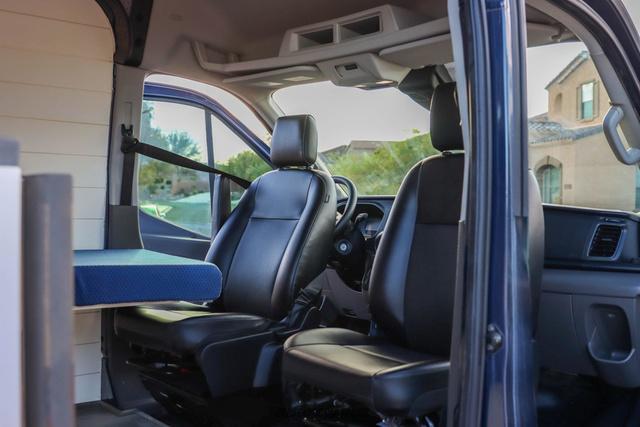 Photo of 2022 Blue Jeans Metallic Ford Transit-250
