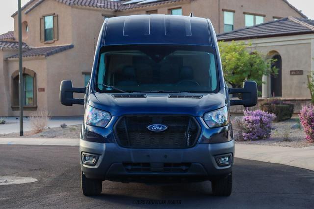 Photo of 2022 Blue Jeans Metallic Ford Transit-250