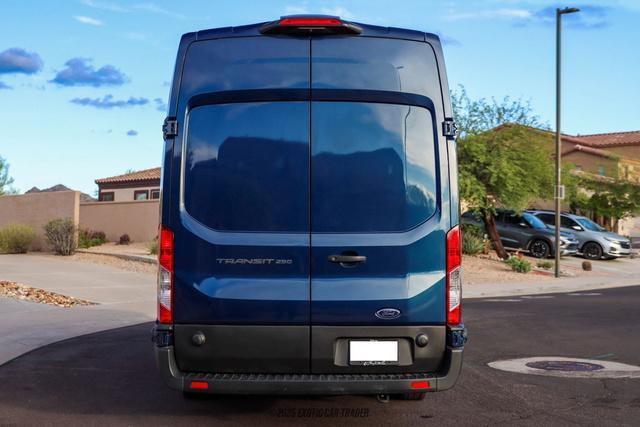 Photo of 2022 Blue Jeans Metallic Ford Transit-250