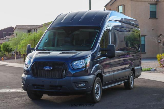 Photo of 2022 Blue Jeans Metallic Ford Transit-250