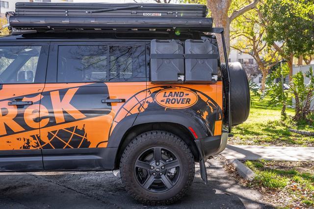 Photo of 2023 Santorini Black Metallic Land Rover Defender