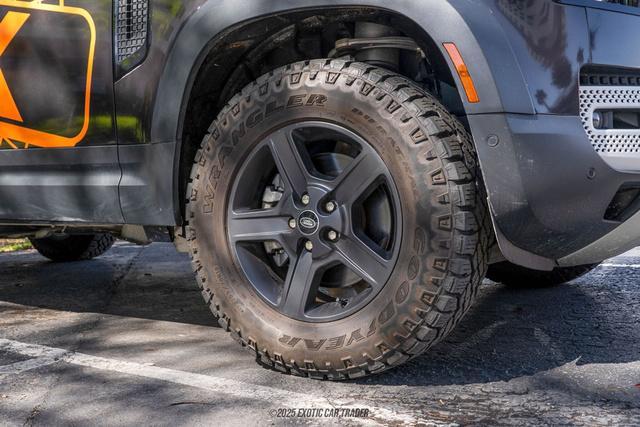 Photo of 2023 Santorini Black Metallic Land Rover Defender
