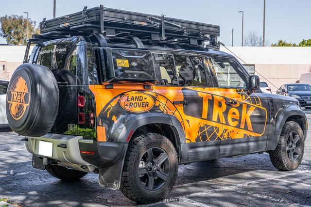 Photo of 2023 Santorini Black Metallic Land Rover Defender