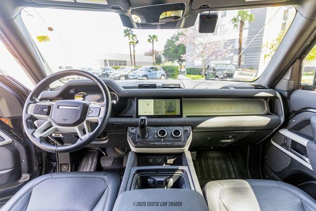 Photo of 2023 Santorini Black Metallic Land Rover Defender