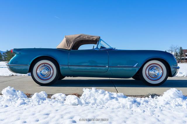 Photo of 1954 Pennant Blue Chevrolet Corvette