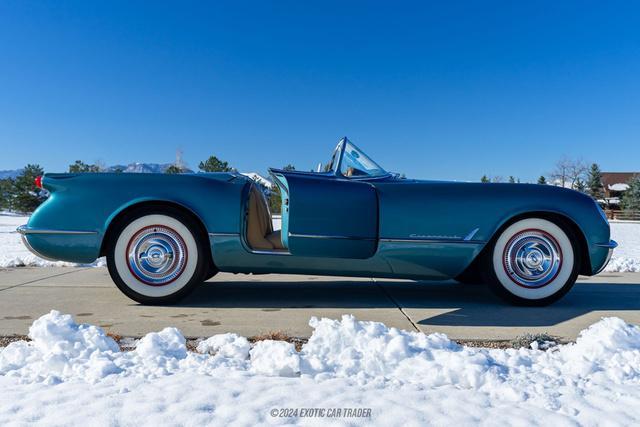 Photo of 1954 Pennant Blue Chevrolet Corvette