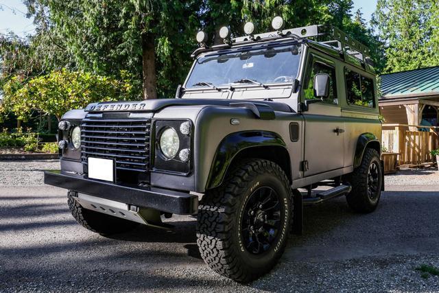 Photo of 1991 Satin Gray Land Rover Defender