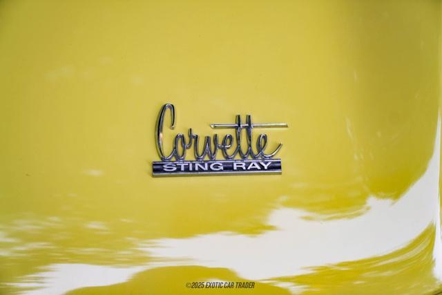 Photo of 1967 Sunfire Yellow Chevrolet Corvette