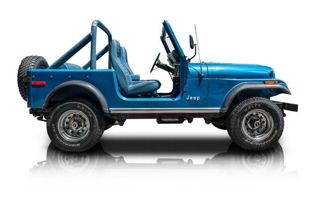 Photo of 1978 Blue Jeep CJ-7