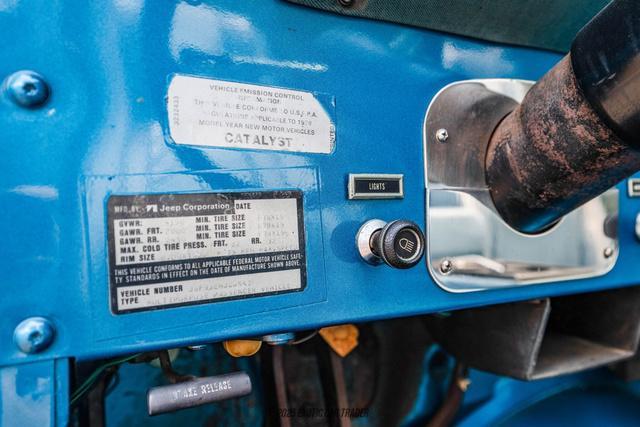 Photo of 1978 Blue Jeep CJ-7